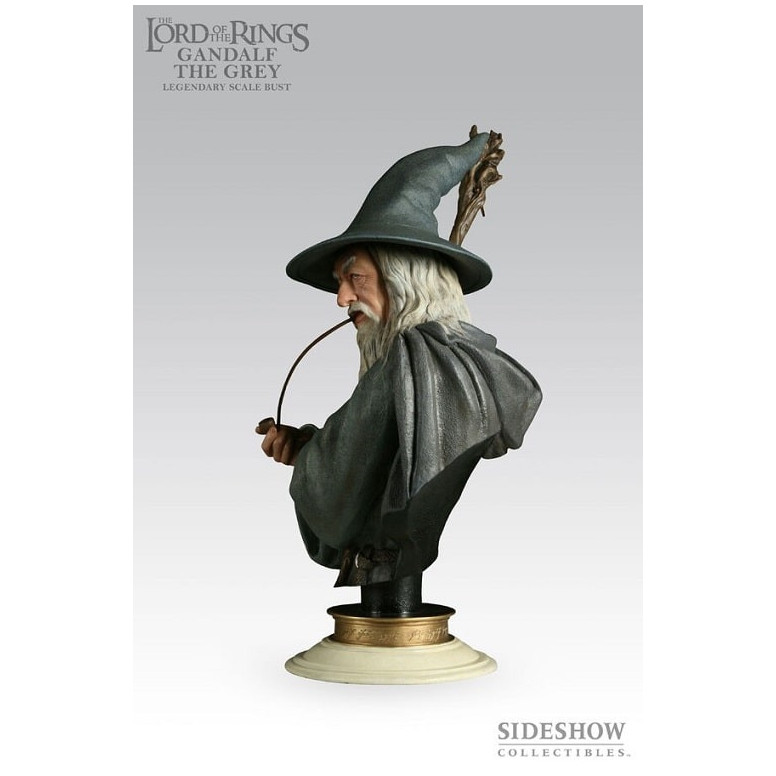 Sideshow - Lord of the Rings - GANDALF THE GREY Legendary Scale Bust 1/2 - Occasion