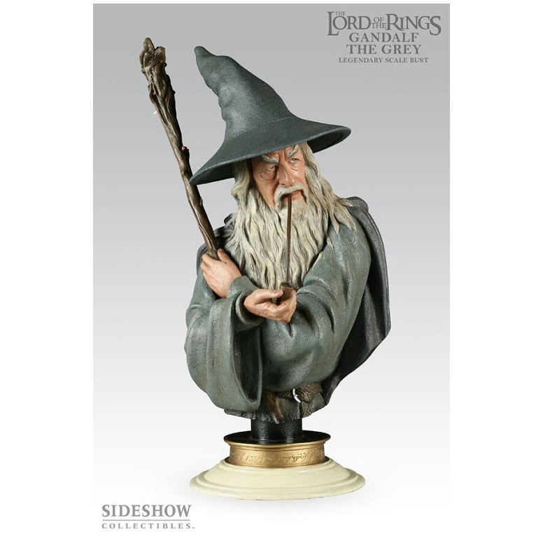 Sideshow - Lord of the Rings - GANDALF THE GREY Legendary Scale Bust 1/2 - Occasion