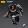 JoyToy Space Marines - Black Templars -The Terminator 1 with Power Sword and Storm Bolter 1/18 - Warhammer 40K