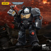 JoyToy Space Marines - Black Templars -The Terminator 2 with Power Fist and Storm Bolter 1/18 - Warhammer 40K