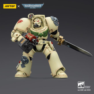 JoyToy Space Marines - Dark Angels - Deathwing The Terminator 1 with Power Sword and Storm Bolter 1/18 - Warhammer 40k