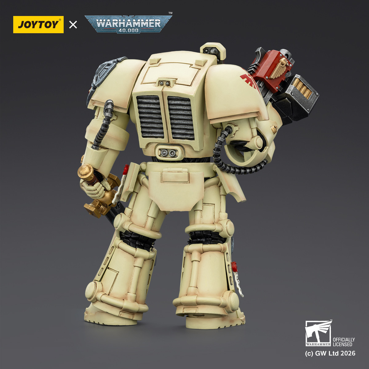 JoyToy Space Marines - Dark Angels - Deathwing The Terminator 1 with Power Sword and Storm Bolter 1/18 - Warhammer 40k
