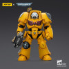 JoyToy Space Marines - Imperial Fists - The Terminator 2 with Power Fist and Storm Bolter 1/18 - Warhammer 40k