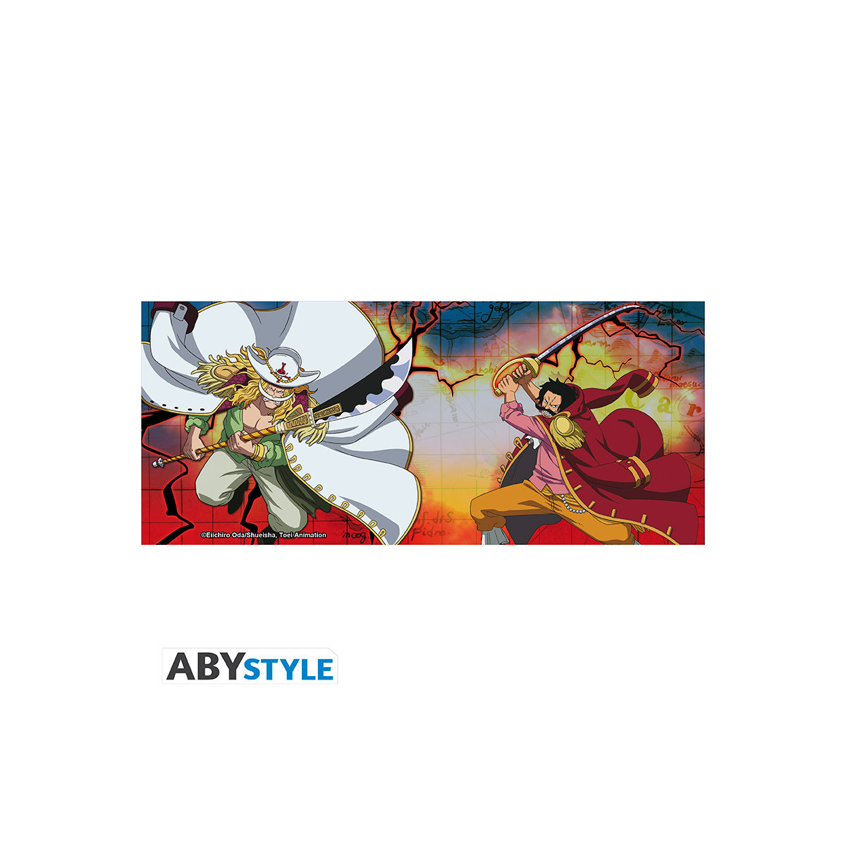 ABYstyle - One Piece - Mug - 320 ml - Roger vs Whitebeard