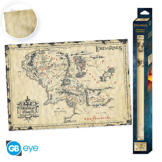 ABYstyle - THE LORD OF THE RINGS Scroll poster Middle-earth