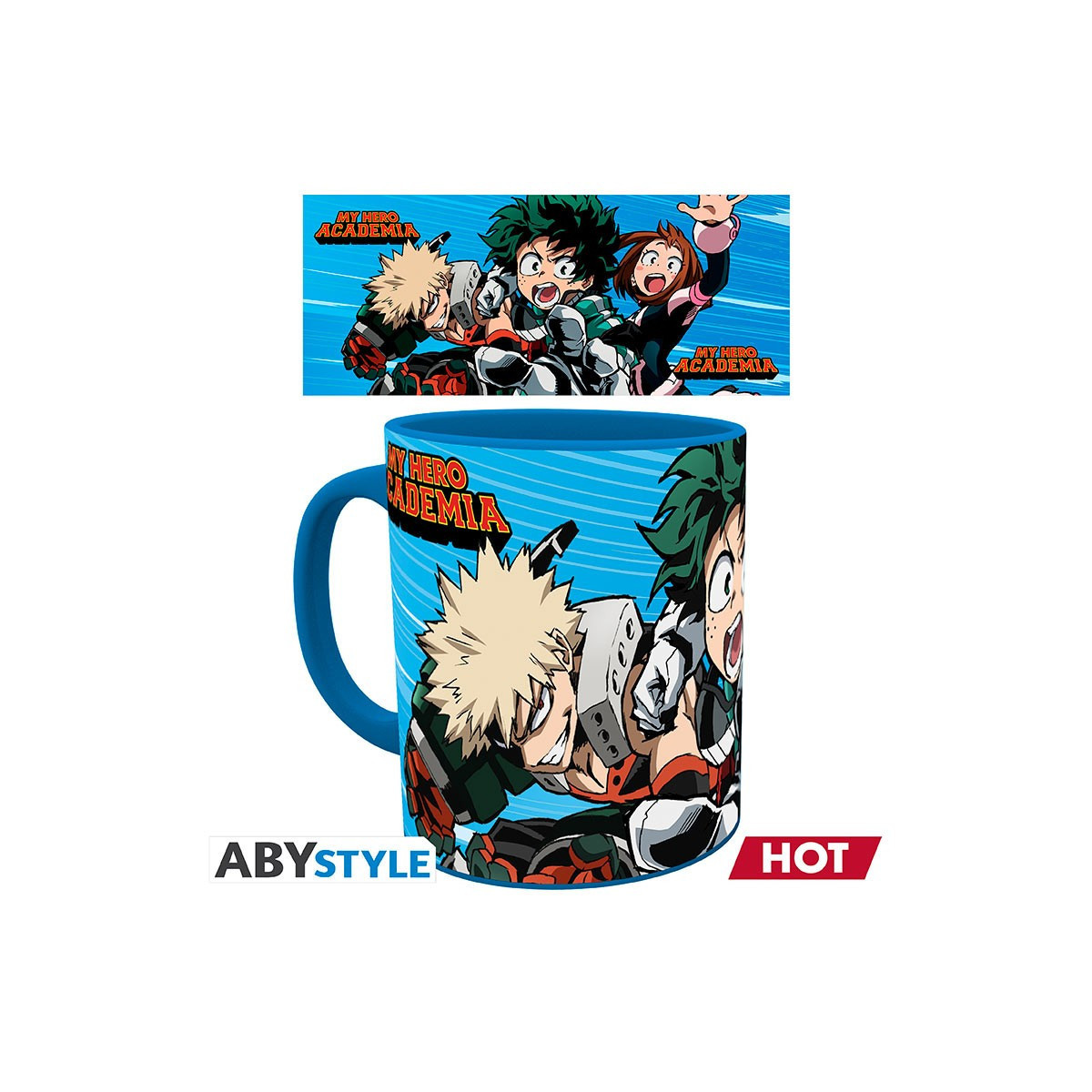 ABYstyle - My Hero Academia - Thermo-reactive Mug 320 ml - Hero