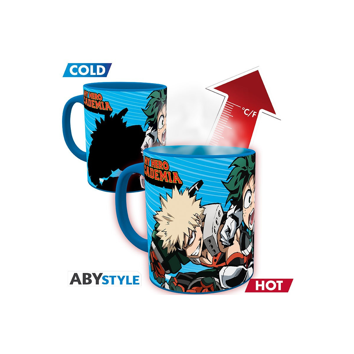 ABYstyle - My Hero Academia - Thermo-reactive Mug 320 ml - Hero