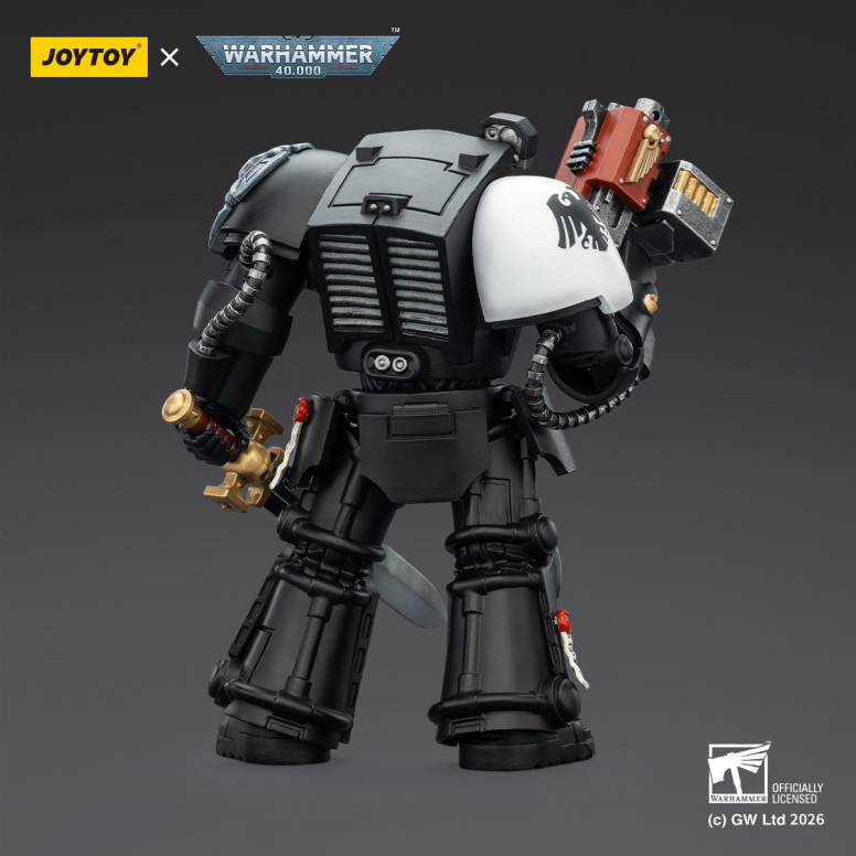 JoyToy Space Marines - Raven Guard - The Terminator 1 with Power Sword and Storm Bolter 1/18 - Warhammer 40k