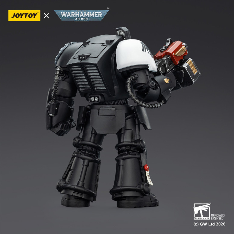 JoyToy Space Marines - Raven Guard - The Terminator 2 with Power Fist and Storm Bolter 1/18 - Warhammer 40k