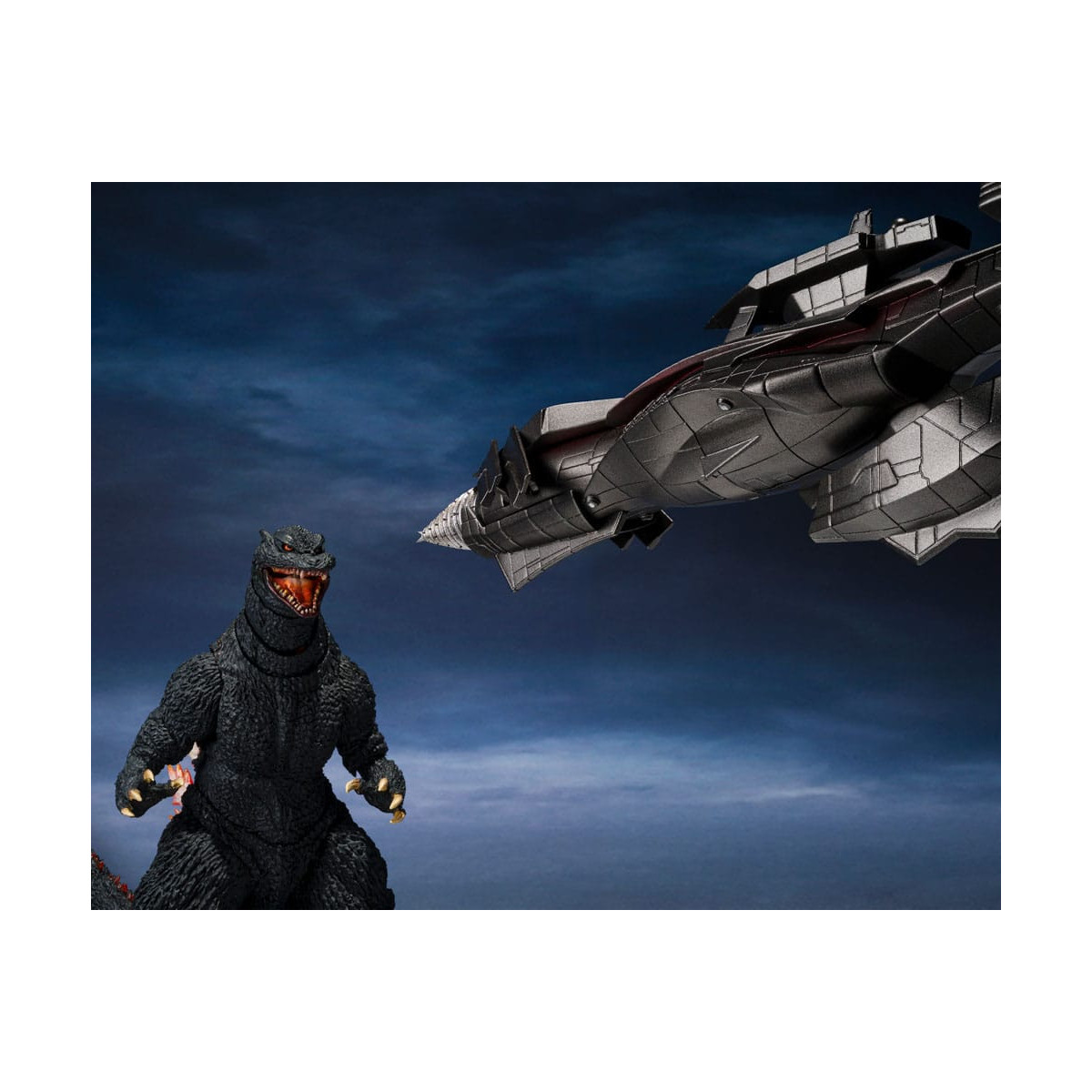 Bandai Tamashii - SH Monsterarts - Godzilla Heat Ray Ver. vs. New Gotengo - Godzilla: Final Wars (2004)