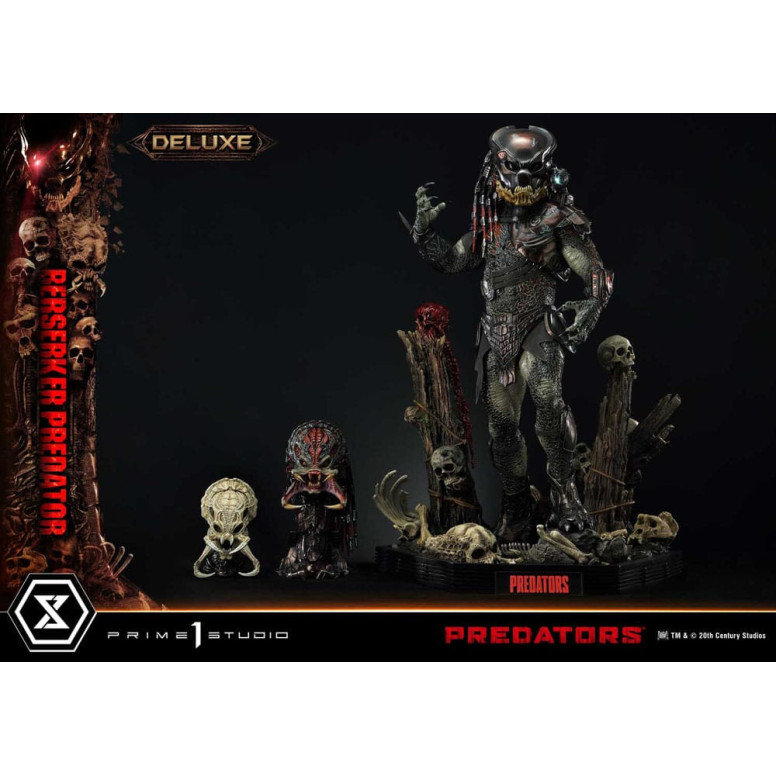Prime 1 Studio - Predators - Berserker Predator Deluxe Bonus Version Premium Masterline Series 1/3