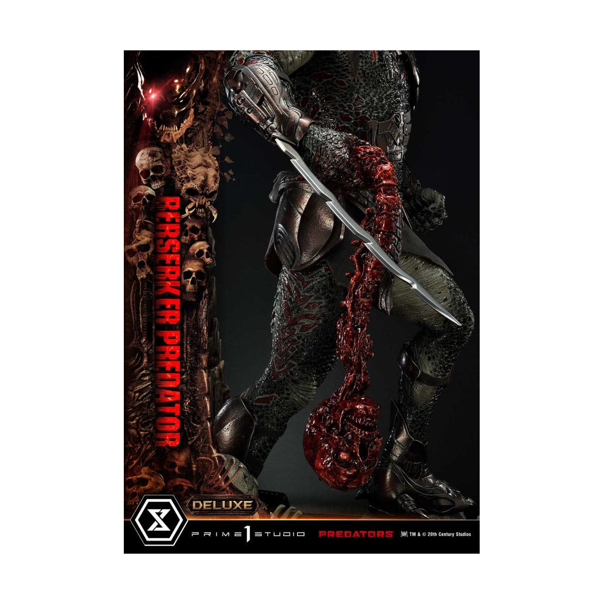 Prime 1 Studio - Predators - Berserker Predator Deluxe Bonus Version Premium Masterline Series 1/3