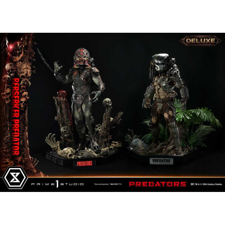Prime 1 Studio - Predators - Berserker Predator Deluxe Bonus Version Premium Masterline Series 1/3