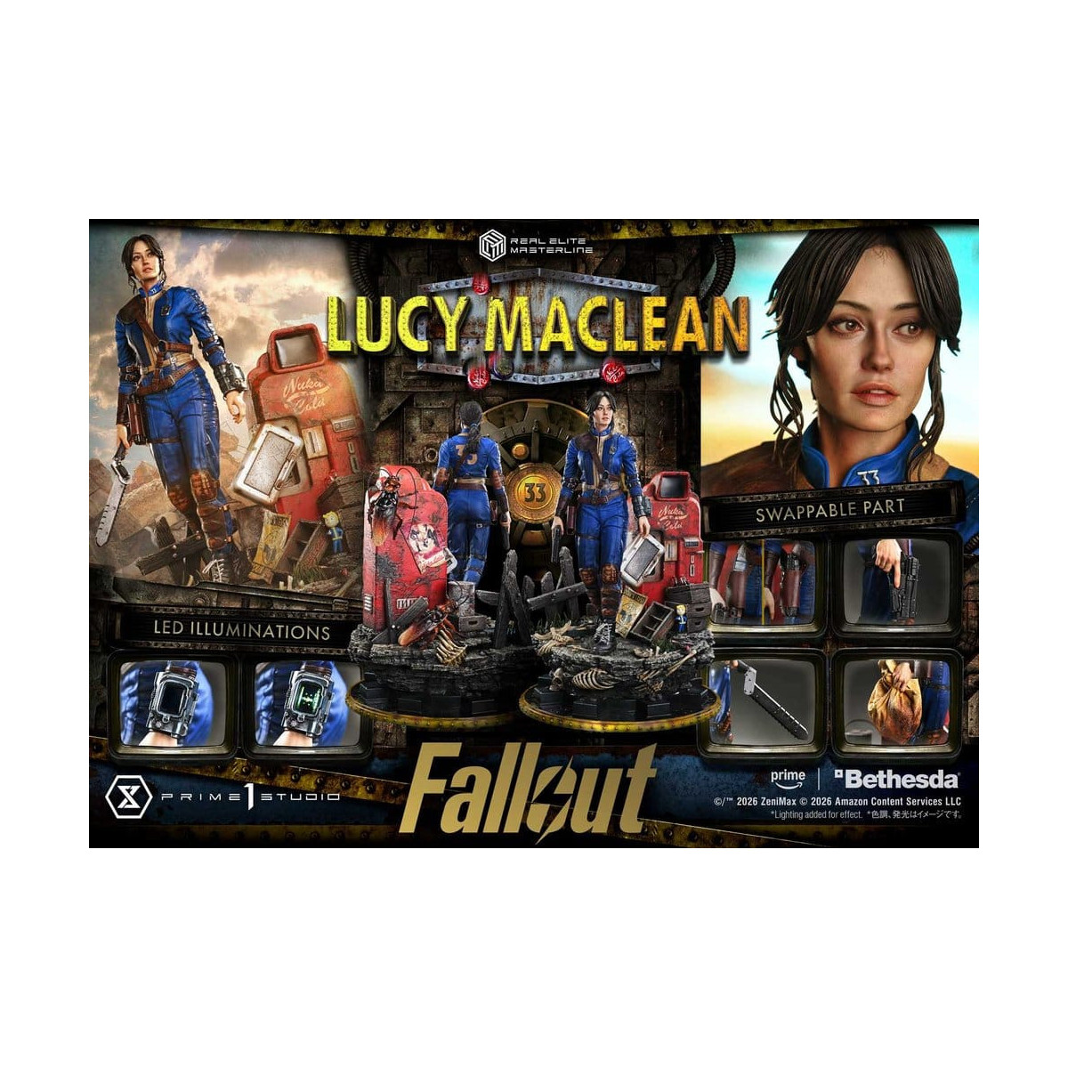 Prime 1 Studio - Fallout (TV Series) - Lucy MacLean Bonus Version - Real Elite Masterline Series 1/4