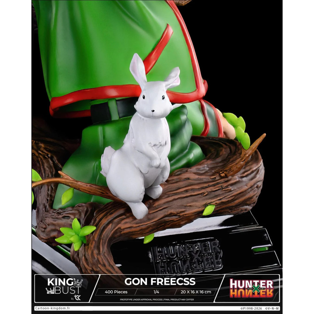 Cartoon Kingdom - King Bust Gon Freecss 1/4 - Hunter × Hunter - Limited Edition
