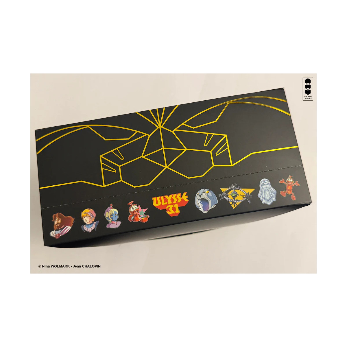 We are Tokyo Ulysses 31 - PIN'S Series 1 - Display of 18 Pin's