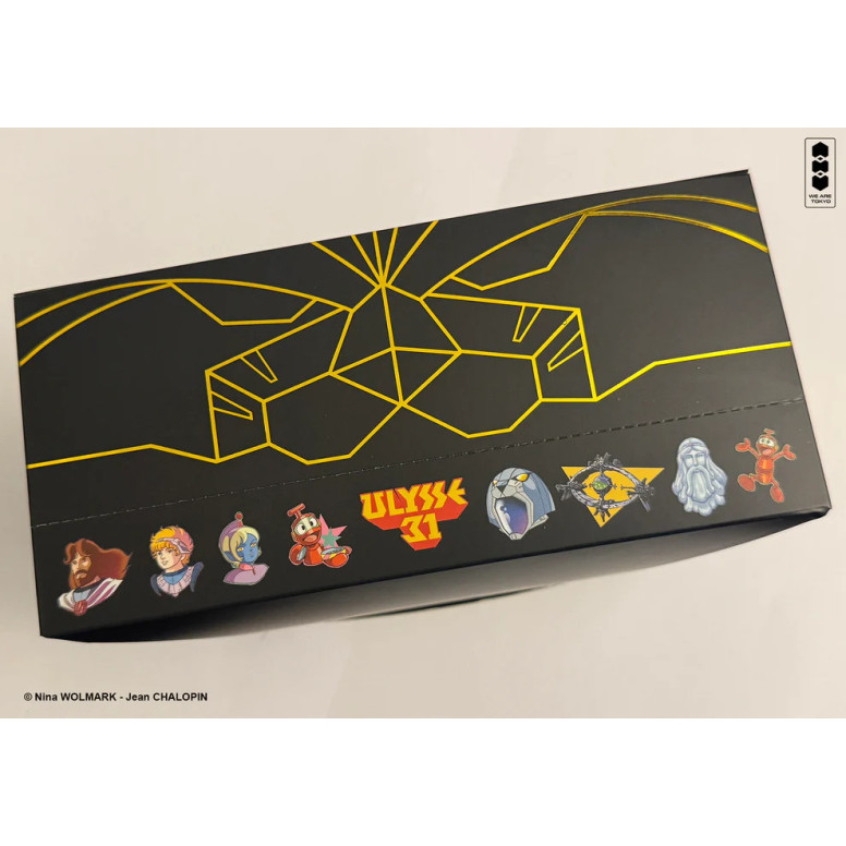We are Tokyo Ulysses 31 - PIN'S Series 1 - Display of 18 Pin's