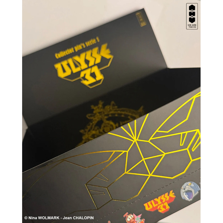 We are Tokyo Ulysses 31 - PIN'S Series 1 - Display of 18 Pin's
