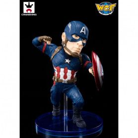 Banpresto Marvel civil War Captain America WCF Premium