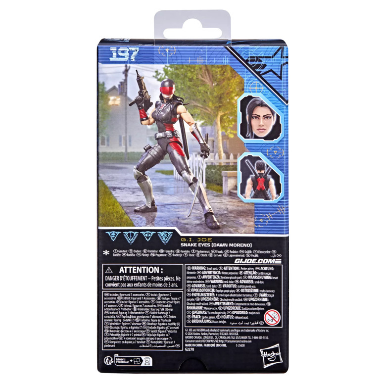 Hasbro G.I.JOE Classified Serie - Snake Eyes (Dawn Moreno)