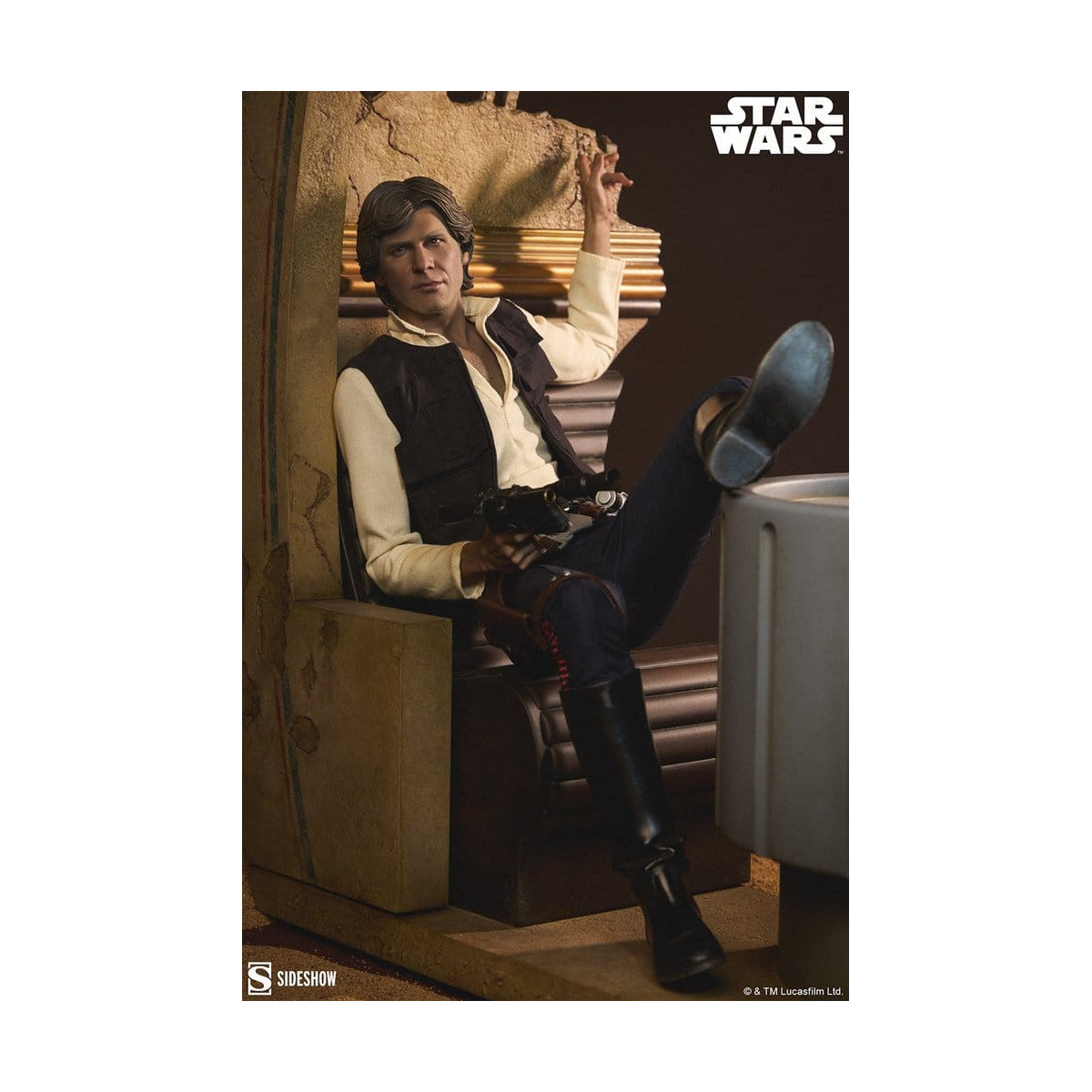 Sideshow Star Wars - Han Solo: Sorry About the Mess Premium Format Mixed Media 1/4 - A New Hope