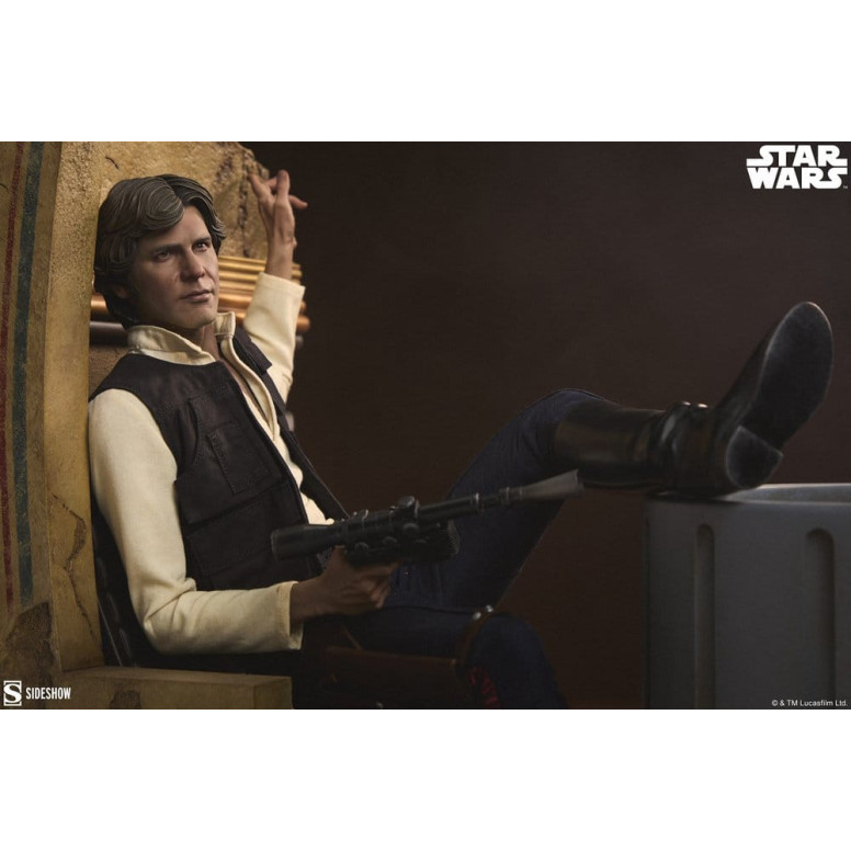 Sideshow Star Wars - Han Solo: Sorry About the Mess Premium Format Mixed Media 1/4 - A New Hope