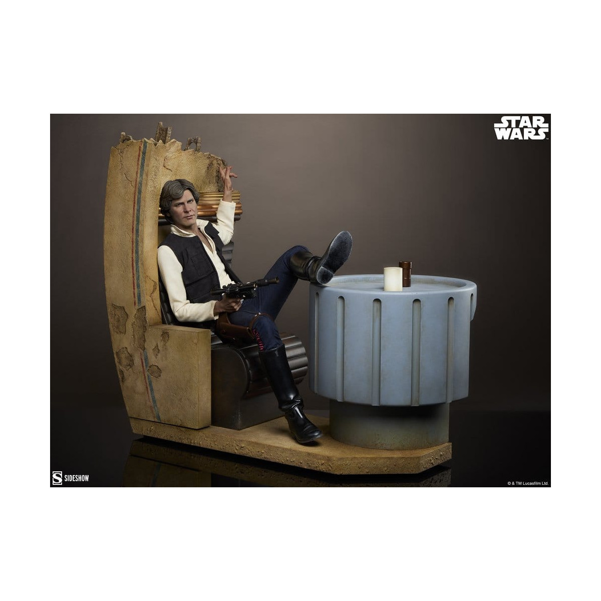 Sideshow Star Wars - Han Solo: Sorry About the Mess Premium Format Mixed Media 1/4 - A New Hope