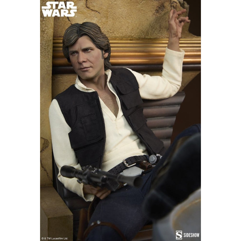 Sideshow Star Wars - Han Solo: Sorry About the Mess Premium Format Mixed Media 1/4 - A New Hope