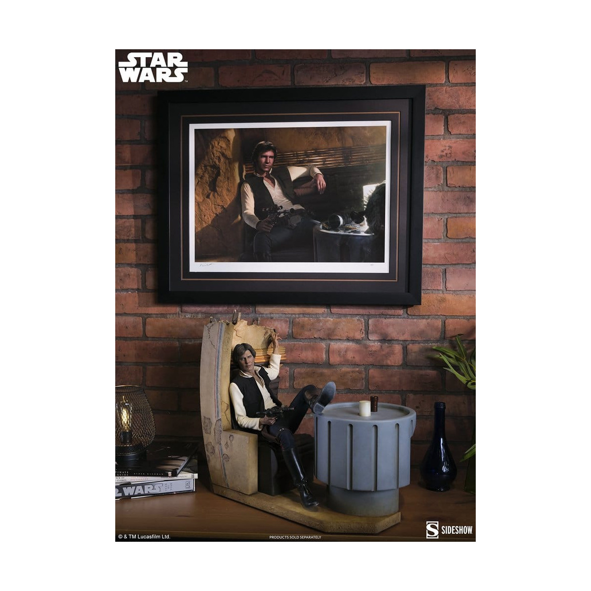 Sideshow Star Wars - Han Solo: Sorry About the Mess Premium Format Mixed Media 1/4 - A New Hope