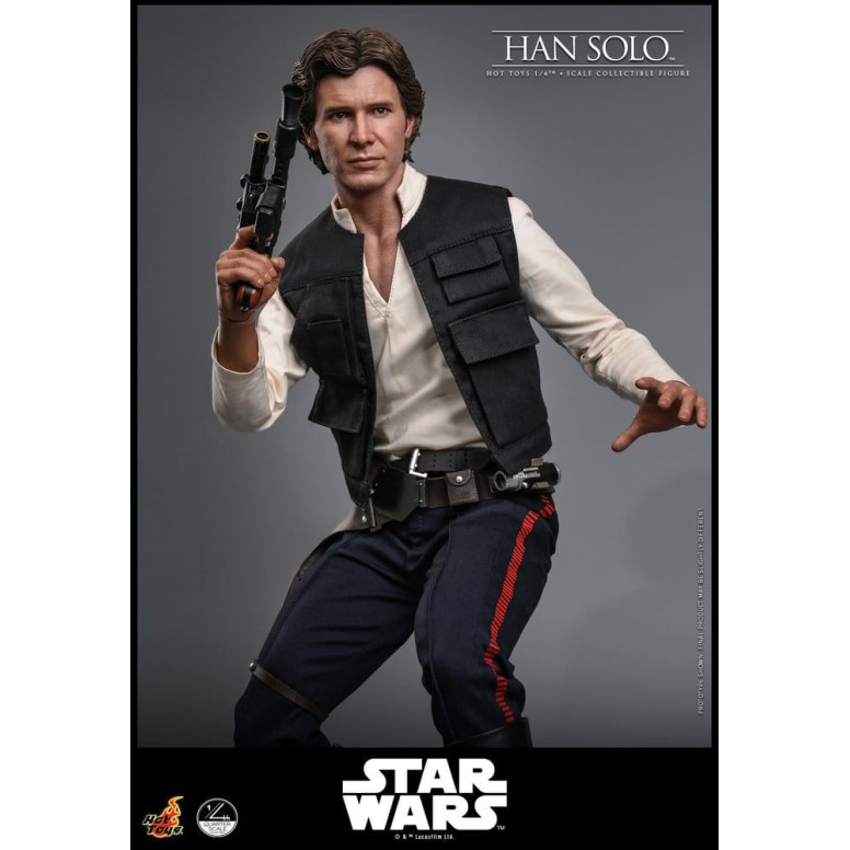 Hot Toys Star Wars Episode IV - Han Solo Movie Quarter Scale Collectible Figure