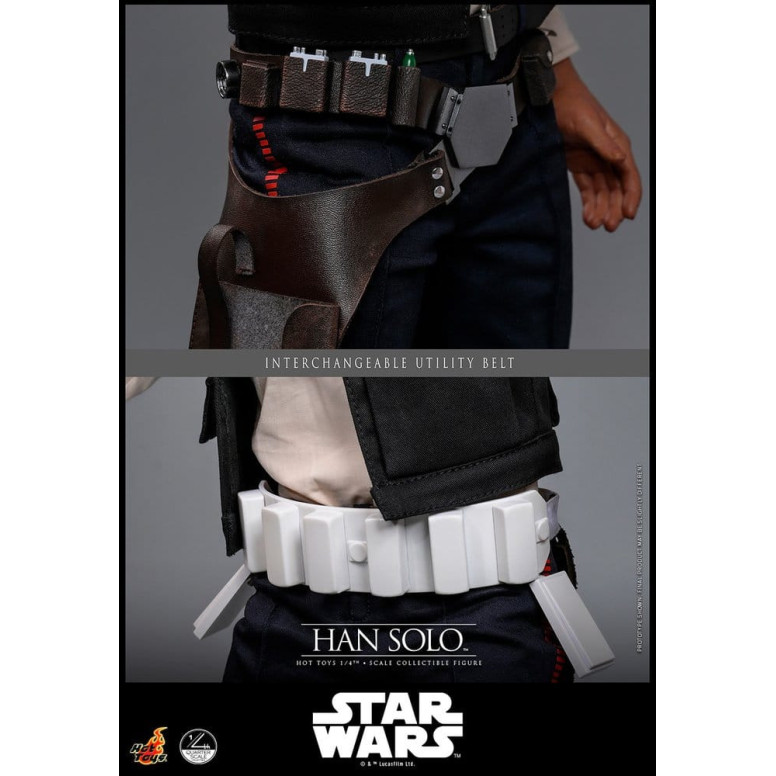 Hot Toys Star Wars Episode IV - Han Solo Movie Quarter Scale Collectible Figure
