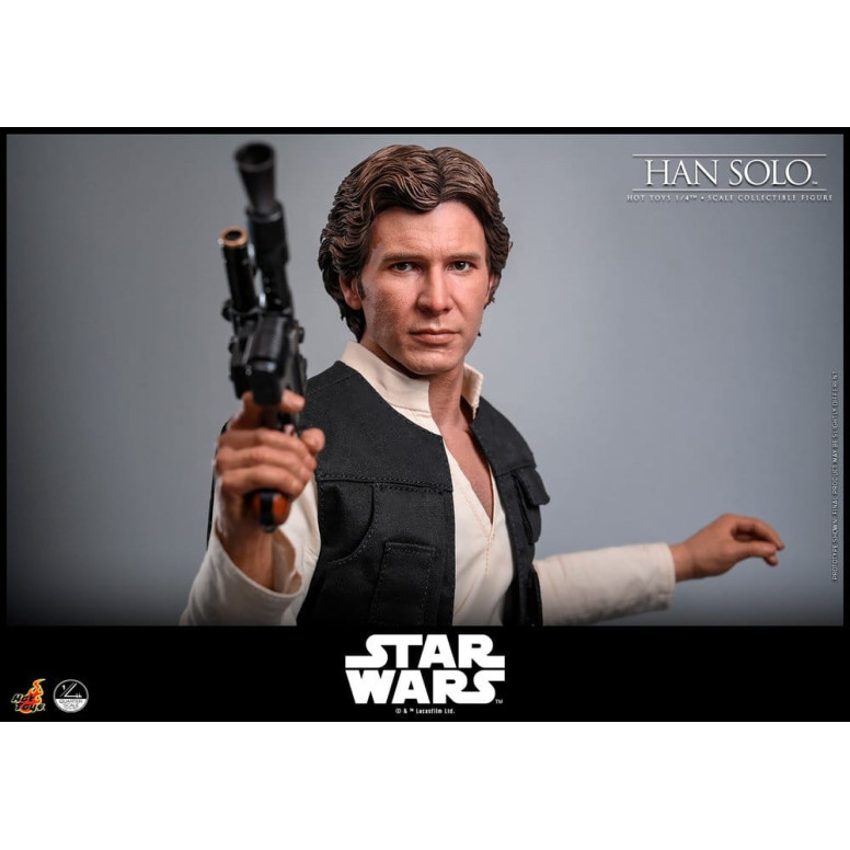 Hot Toys Star Wars Episode IV - Han Solo Movie Quarter Scale Collectible Figure