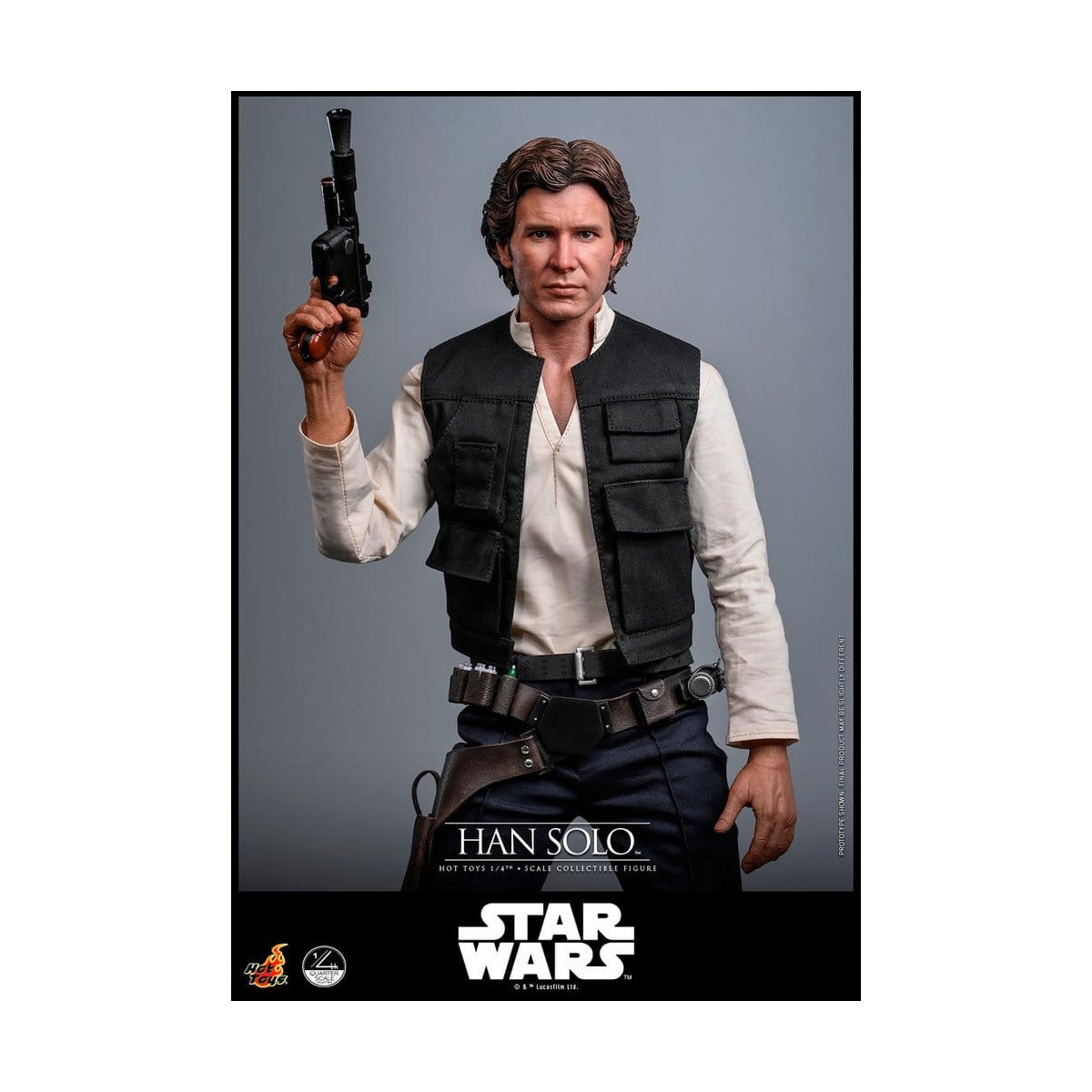 Hot Toys Star Wars Episode IV - Han Solo Movie Quarter Scale Collectible Figure