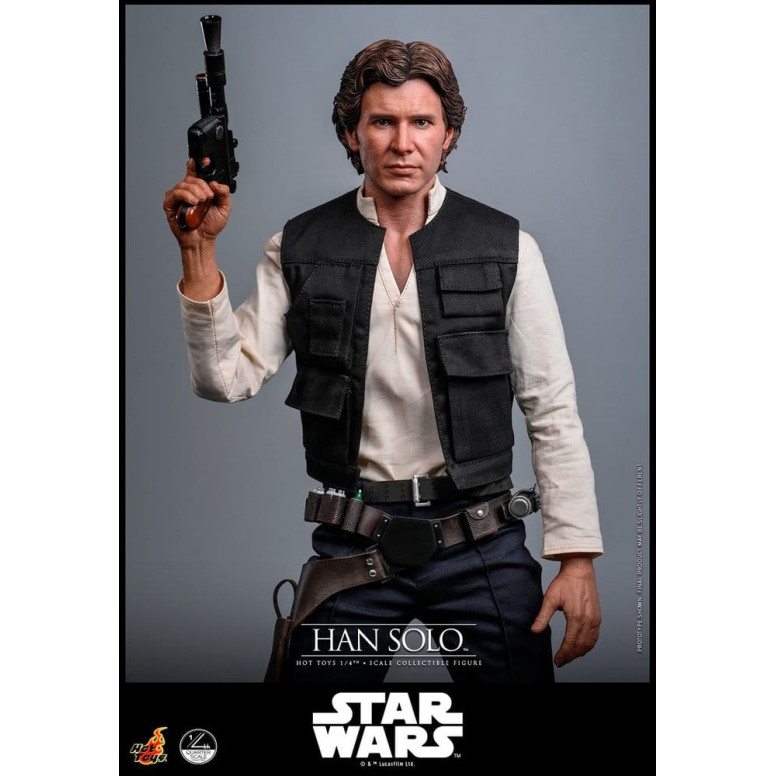 Hot Toys Star Wars Episode IV - Han Solo Movie Quarter Scale Collectible Figure