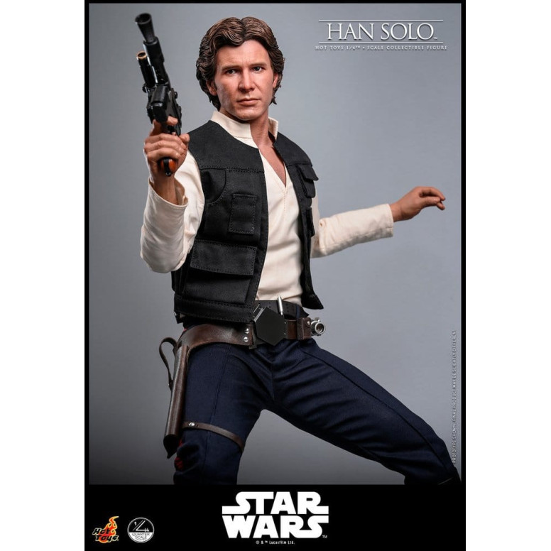 Hot Toys Star Wars Episode IV - Han Solo Movie Quarter Scale Collectible Figure