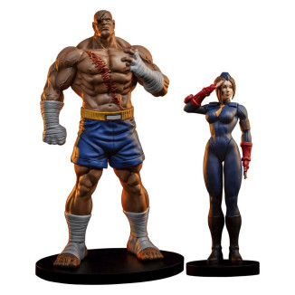 PCS - Street Fighter: Street Jam - Sagat & Juli 1:10 Scale Statue Set