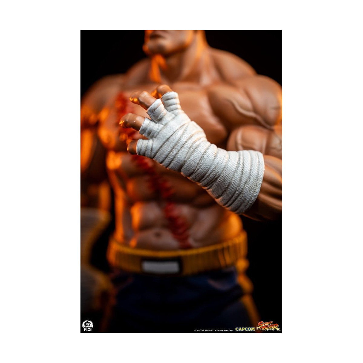 PCS - Street Fighter: Street Jam - Sagat & Juli 1:10 Scale Statue Set