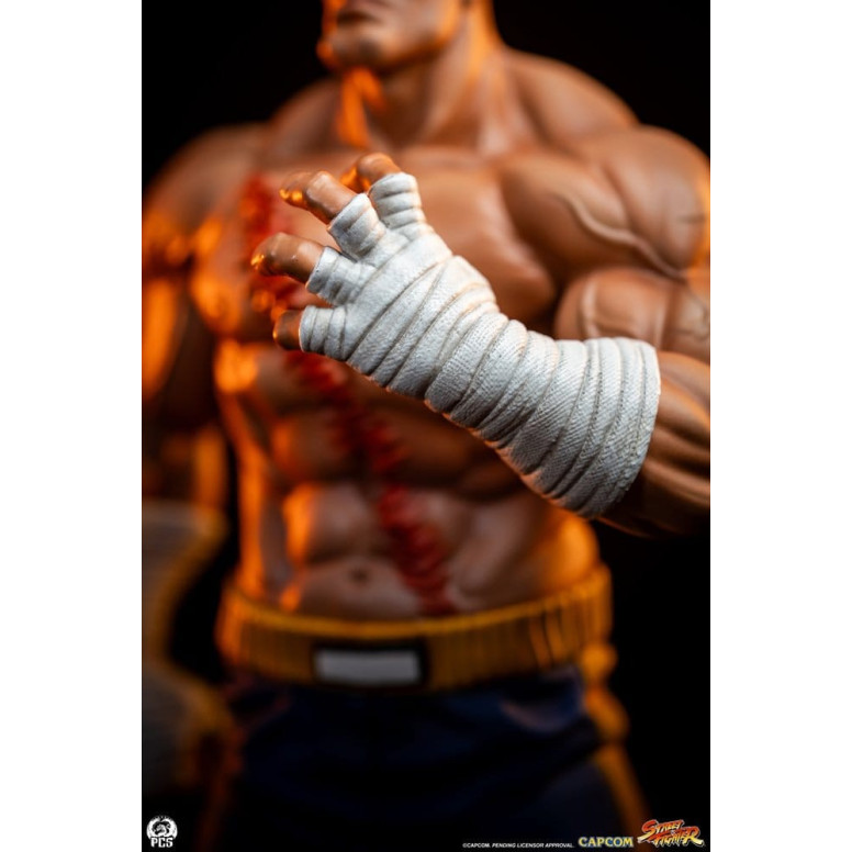 PCS - Street Fighter: Street Jam - Sagat & Juli 1:10 Scale Statue Set