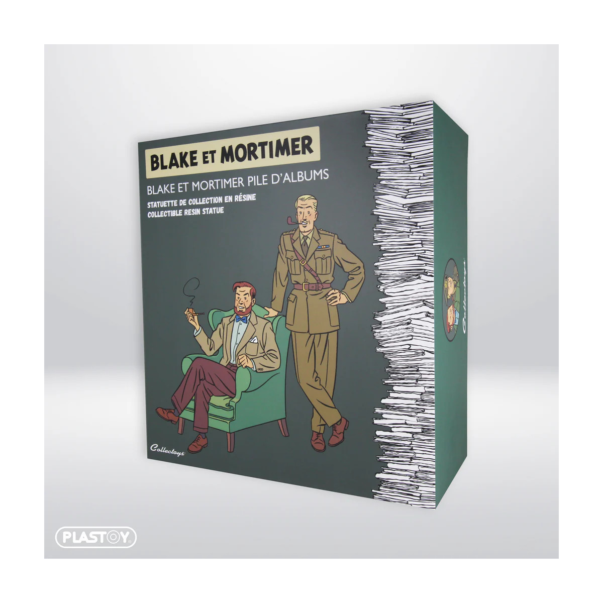 Plastoy Blacke & Mortimer - Blake and Mortimer ALBUMS PILE