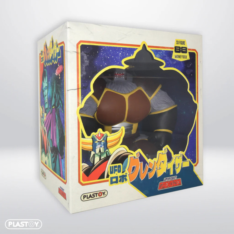 Plastoy - Grendizer - King Gori Piggy Bank - Golgoth 53 - Monstogoth Alpha Figurine