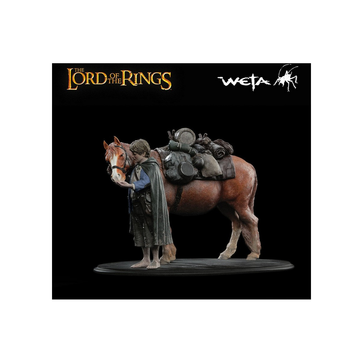 Weta - SAMWISE GAMGEE AND BILL THE PONY 1/6 - Lord of the Rings - Second-hand