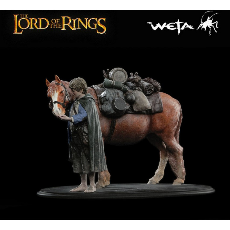 Weta - SAMWISE GAMGEE AND BILL THE PONY 1/6 - Lord of the Rings - Second-hand