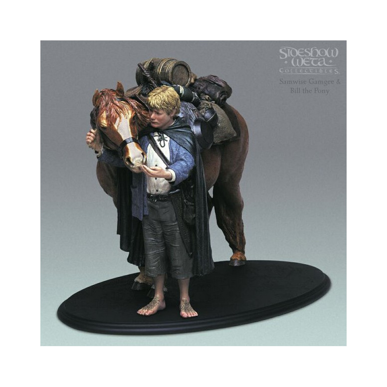 Weta - SAMWISE GAMGEE AND BILL THE PONY 1/6 - Lord of the Rings - Second-hand