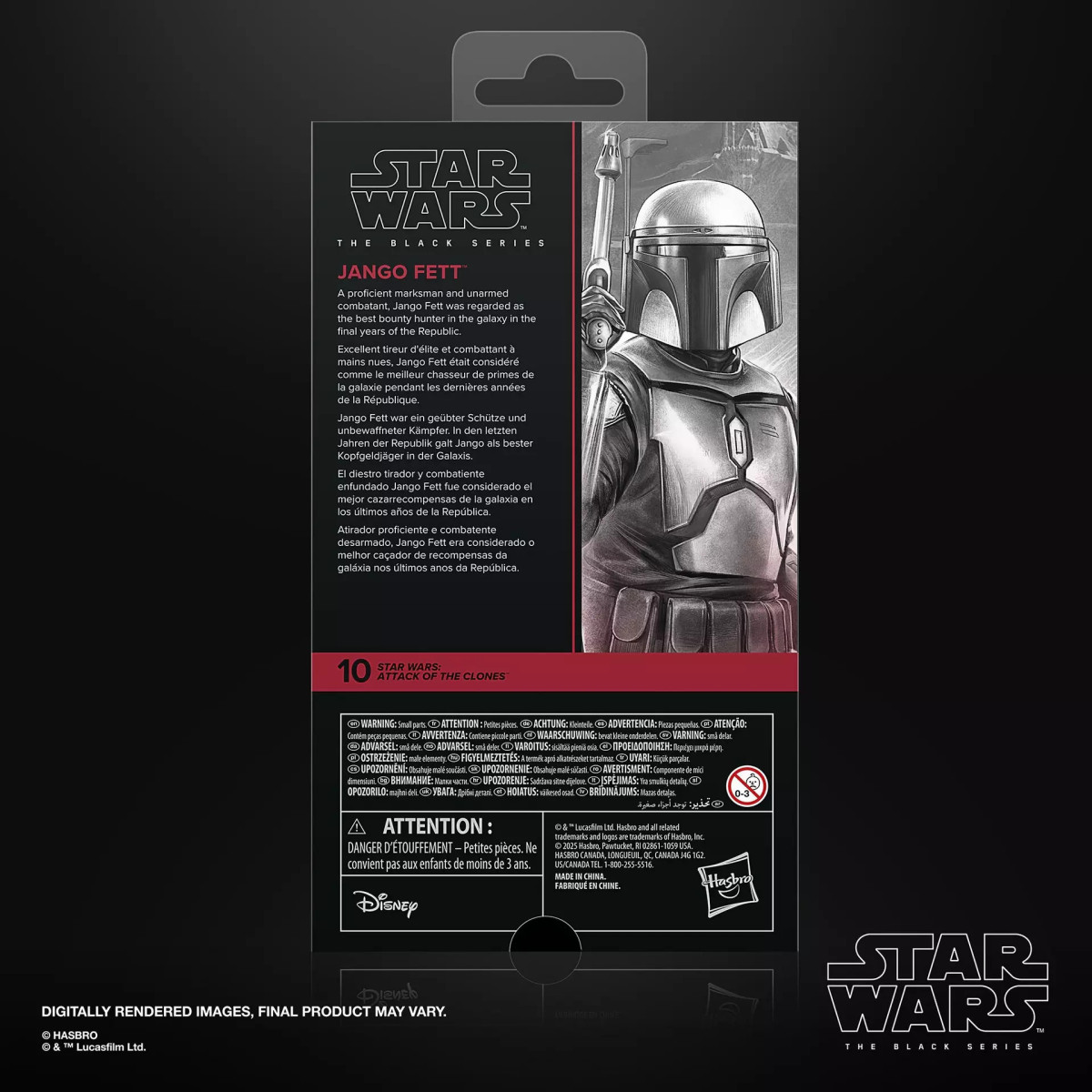 Star Wars Black Series - Jango Fett - Attack of the Clones