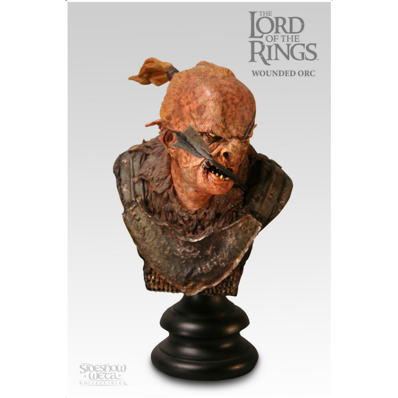 Weta - Bust WOUNDED ORC 1/4 - Lord of the Rings - Second-hand