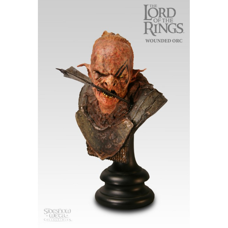 Weta - Bust WOUNDED ORC 1/4 - Lord of the Rings - Second-hand