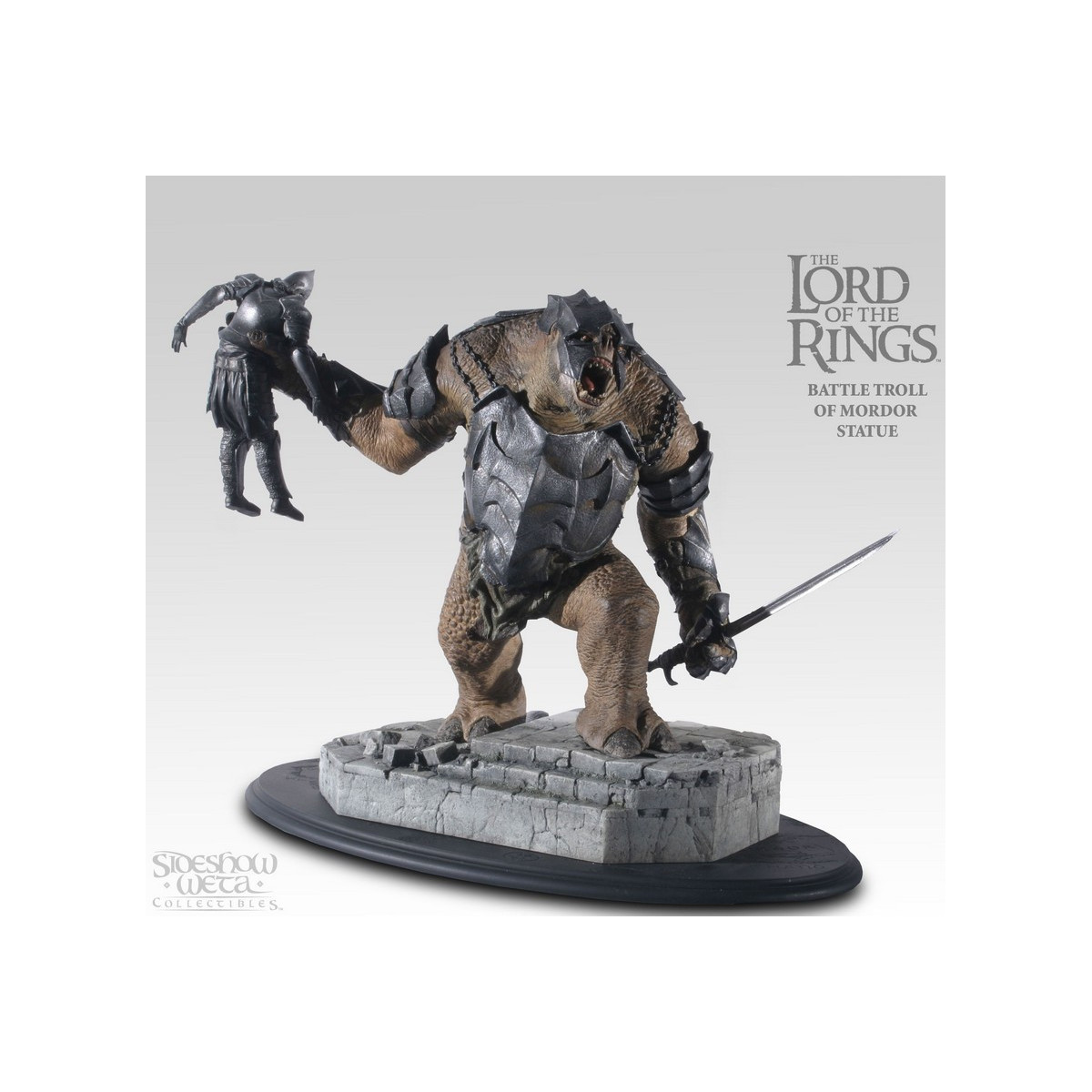 Weta - BATTLE TROLL OF MORDOR - Lord of the Rings - Second-hand