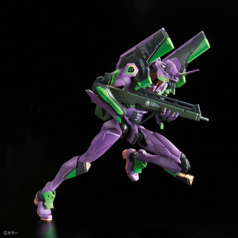 Bandai Model Kit 1/144 RG - Neon Genesis Evangelion Unit 01 Test Type