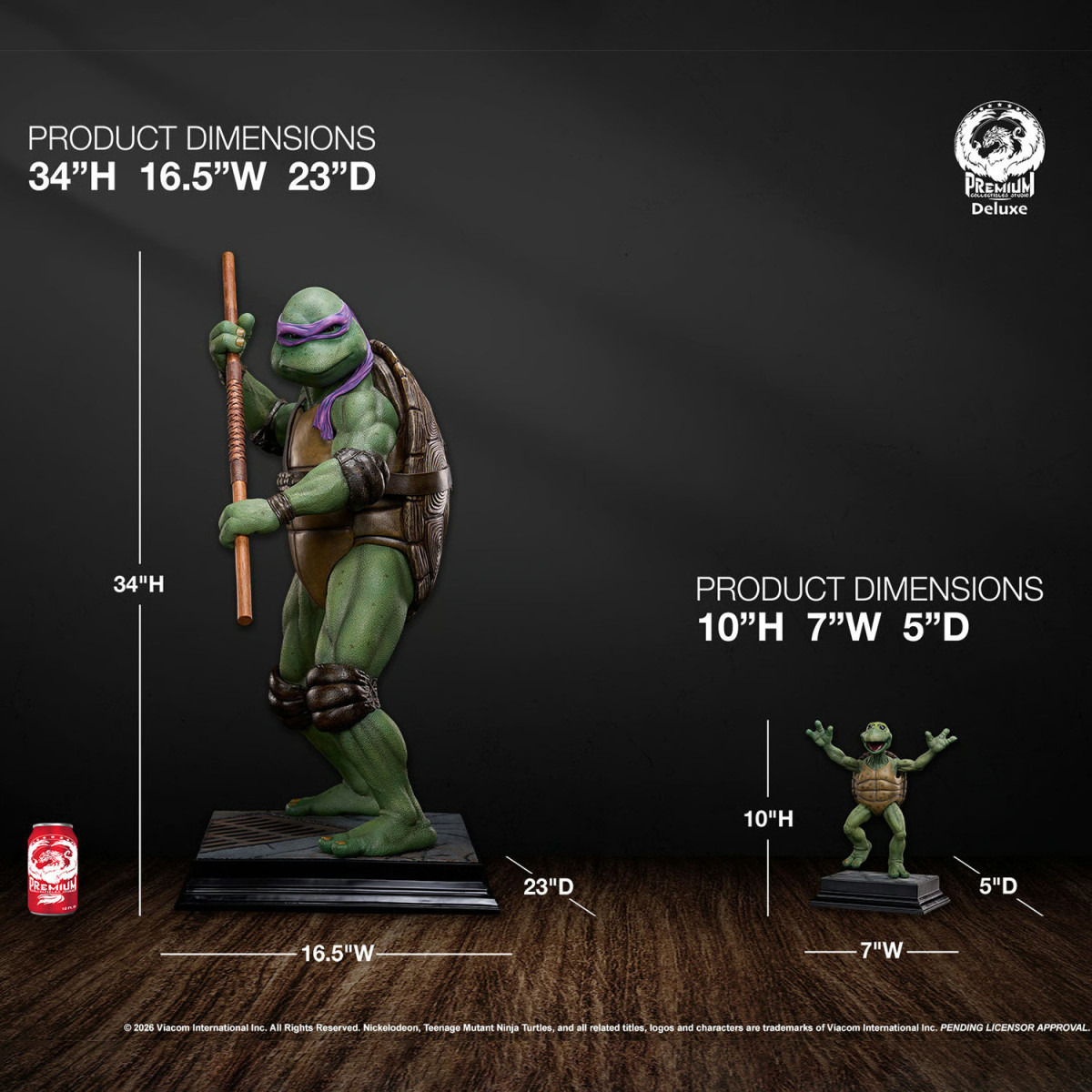 Premium Collectibles Studio PCS -Donatello (Deluxe Edition) 1/2 - Teenage Mutant Ninja Turtles TMNT