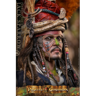 Hot Toys Pirates of the Caribbean - Pelegostos Chief Jack Sparrow MMS 1/6 - Dead Man's Chest